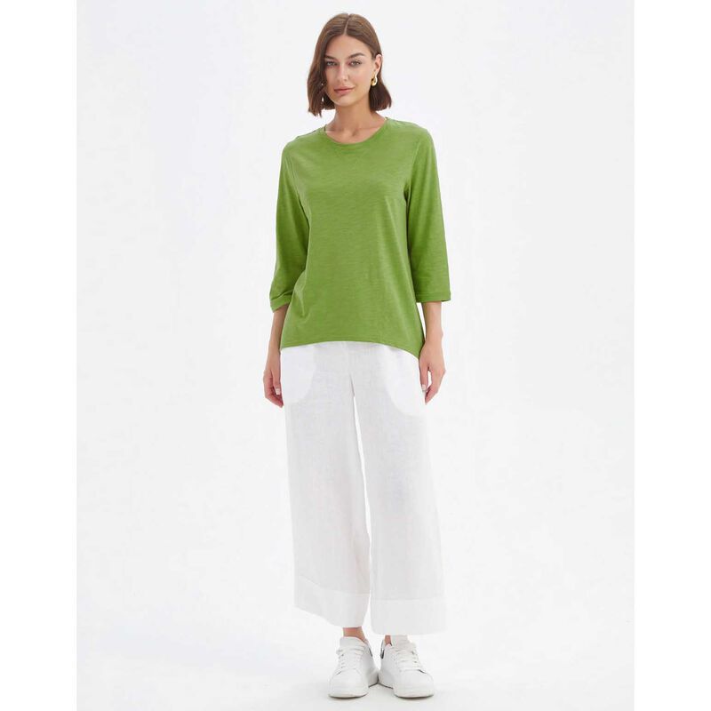 TIRELLI V Insert 3/4 Sleeve Tee image number 6